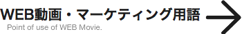 WEB動画　活用のポイント　制作