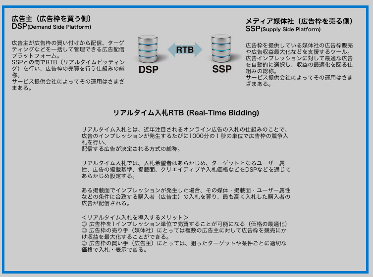 WEB　広告　DSP SSP　運用型広告